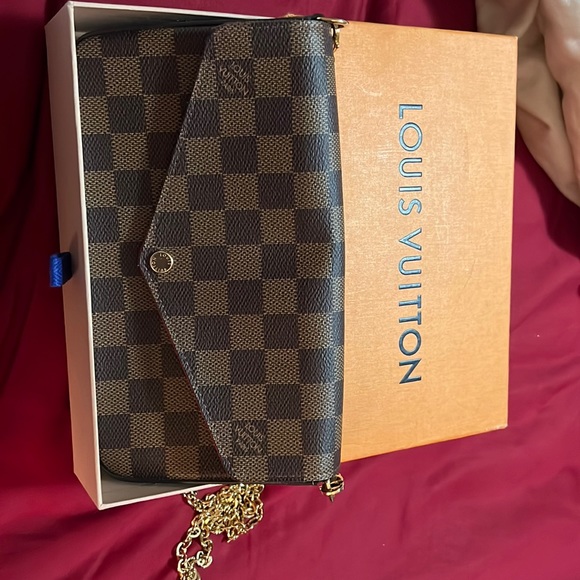 COPY - Louis Vuitton Damier Feliciee w/insert - Picture 1 of 7